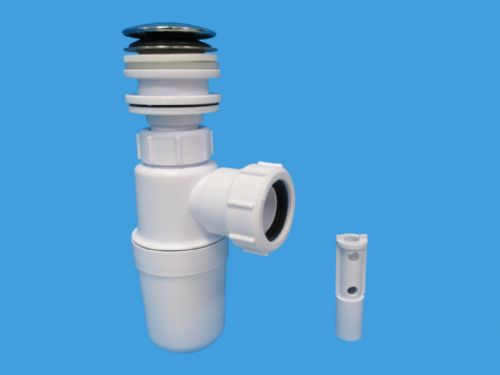 McAlpine BK1 All in One Fast Fix Basin Clicker Waste with Bottle Trap