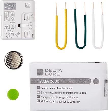 Delta Dore Tyxia 2600 Wireless Switch - Lighting, Shutters &amp; Scenarios - 6351399