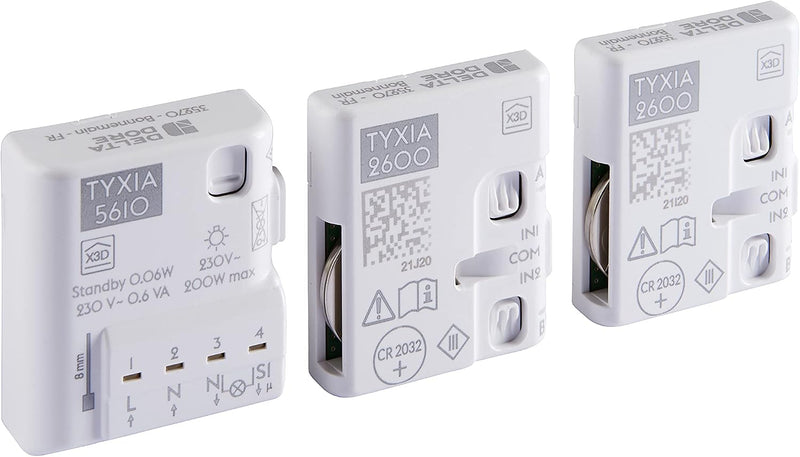 Delta Dore Pack Tyxia 511 Two-Way Lighting Control Pack - No Neutral - 6351408