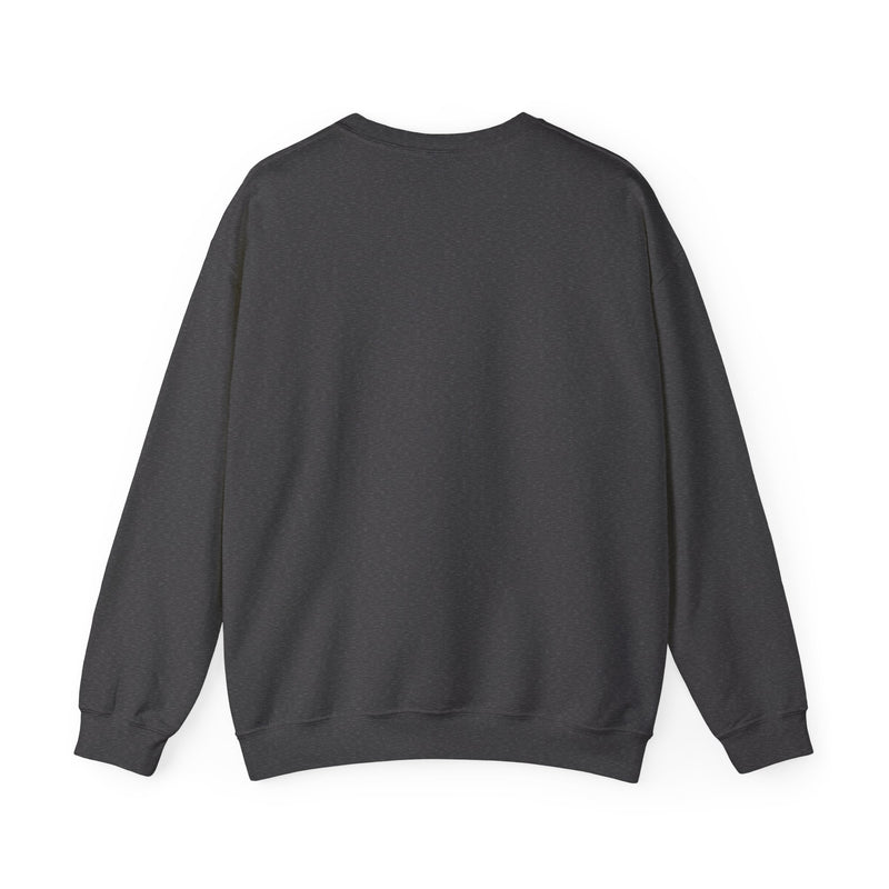 Crewneck Sweatshirt — Vintage Egyptian Scroll Design (“HE SAID SHE SAID CLIMAX THRONE MACHTAY”)