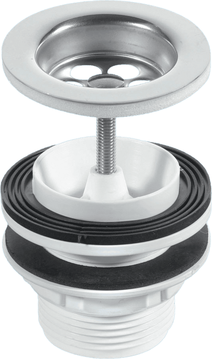 McAlpine BSW11PC 1.25" Basin Waste with Chain