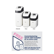 BWT Perla Silk water softener control panel and display