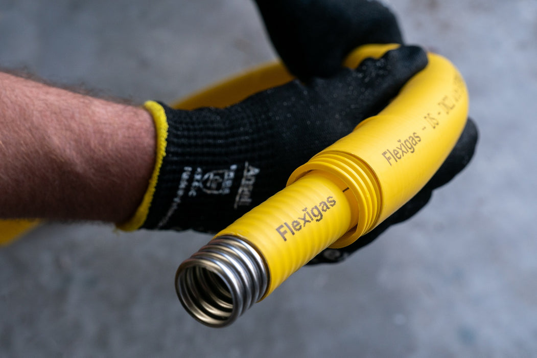 FlexiGas 15mm Double Sleeved Flexible Gas Pipe - 25m Box