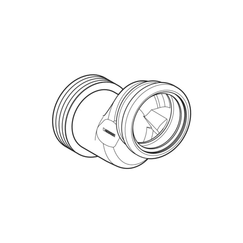 Geberit stepped WC connector set 388.352.29.1 — alternative angle