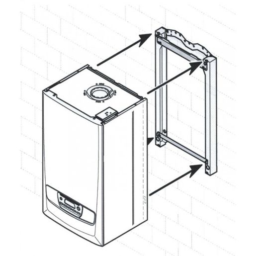 Glowworm Easicom/Heatline Large Spacing Frame