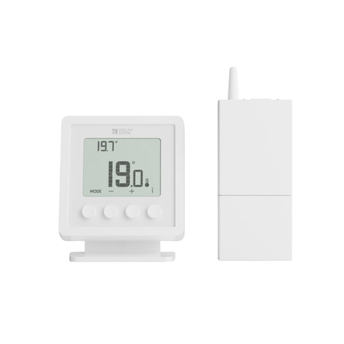 Delta Dore Tybox RF 210 Wireless Room Thermostat - Boiler Plus Compliant - 6051149