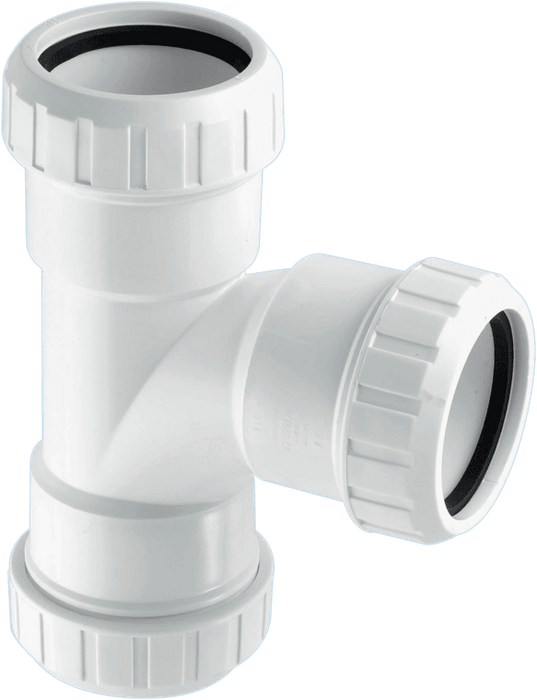 McAlpine V21L 1.5"x 1.25" Surefit Tee