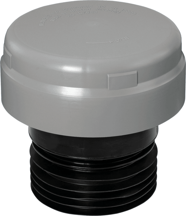 McAlpine VP100EGR Int/Ext Air Admittance Valve for 110mm Pipe GREY
