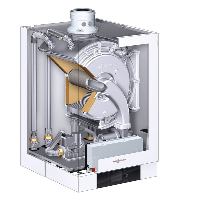Viessmann Vitodens 200-W 80kW Weather Compensation Commercial Boiler – Natural Gas