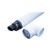 Baxi 1.8m Standard Horizontal Flue Terminal | 7778067 - Getplumb
