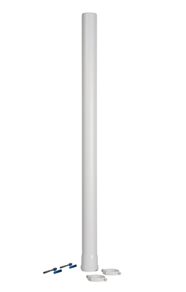 Baxi, Main & Potterton Plume Displacer 1m Extension with Brackets | 720643401 - Getplumb