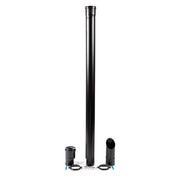 Baxi, Main & Potterton Under - Balcony Eaves Flue Kit – Black | 7211041 - Getplumb