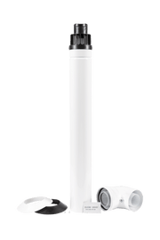 Baxi Multifit 60/100 Horizontal Flue with Low Profile Elbow 7222019 (Baxi, Main, Potterton) - Getplumb