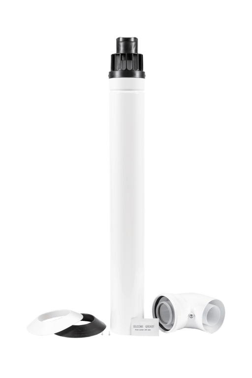 Baxi Multifit 60/100 Horizontal Flue with Low Profile Elbow 7222019 (Baxi, Main, Potterton) - Getplumb