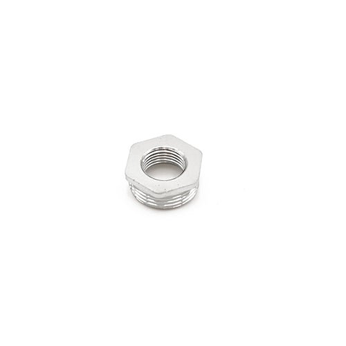BF241 brass hex bush - chrome 1"x 1/2" - Getplumb