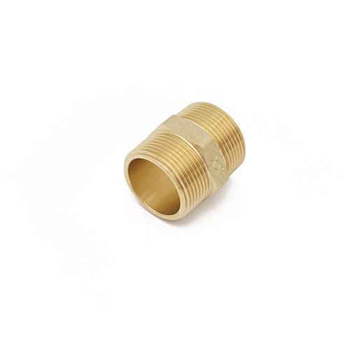 BF280 brass hexagonal nipple 1.1/4" - Getplumb