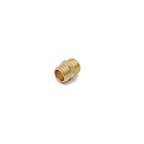 BF280 brass hexagonal nipple 1/2" - Getplumb