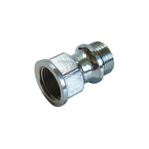 BF529 brass ext piece - chrome 1/2"x20mm - Getplumb