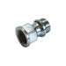 BF529 brass ext piece - chrome 1/2"x20mm - Getplumb