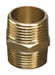 Chrome Brass Hexagonal Nipple Fitting – 1/2" | BF280 - Getplumb