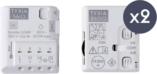 Delta Dore Pack Tyxia 511 Two-Way Lighting Control Pack - No Neutral - 6351408 - Getplumb
