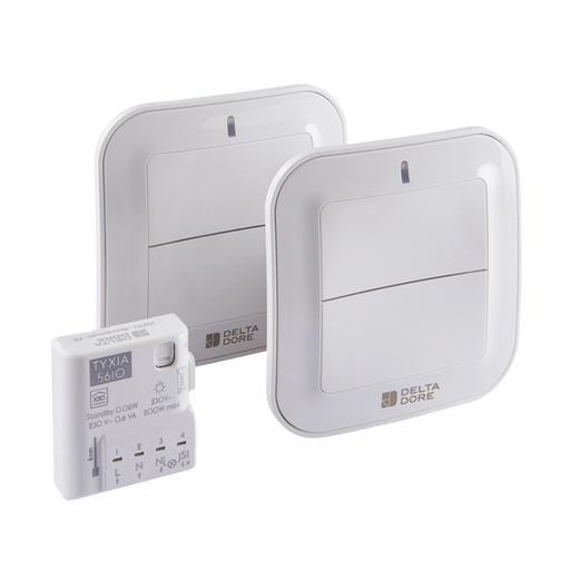 Delta Dore Pack Tyxia 611 Two-Way Lighting Control Pack - 200W - 6351410 - Getplumb