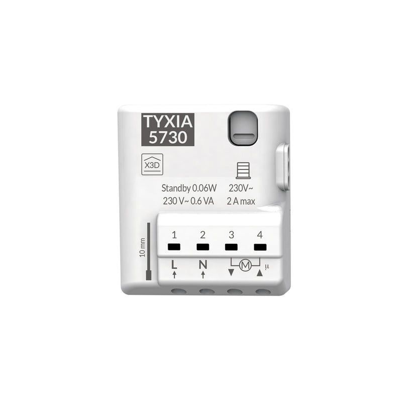 Delta Dore Tyxia 5730 Wireless Roller Shutter Receiver - 6351402 - Getplumb