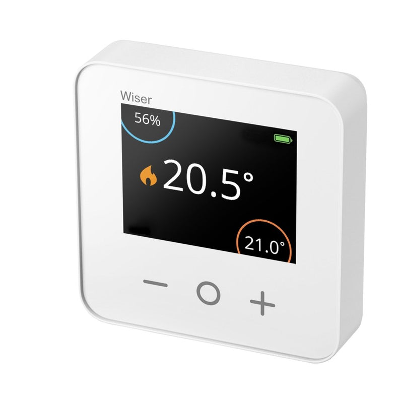 Drayton Wiser Thermostat Kit 3 | Smart Multi - Zone Heating Control System with Hub & Radiator Thermostats - Getplumb
