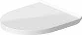 Duravit No.1 Toilet Seat 373 × 430 mm White High Gloss — 0020710000 - Getplumb