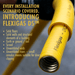 FlexiGas 32mm Double Sleeved Flexible Gas Pipe - 25m Box - Getplumb