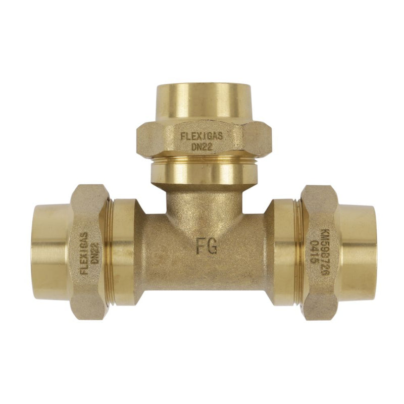 FlexiGas 32mm Equal Tee - Getplumb
