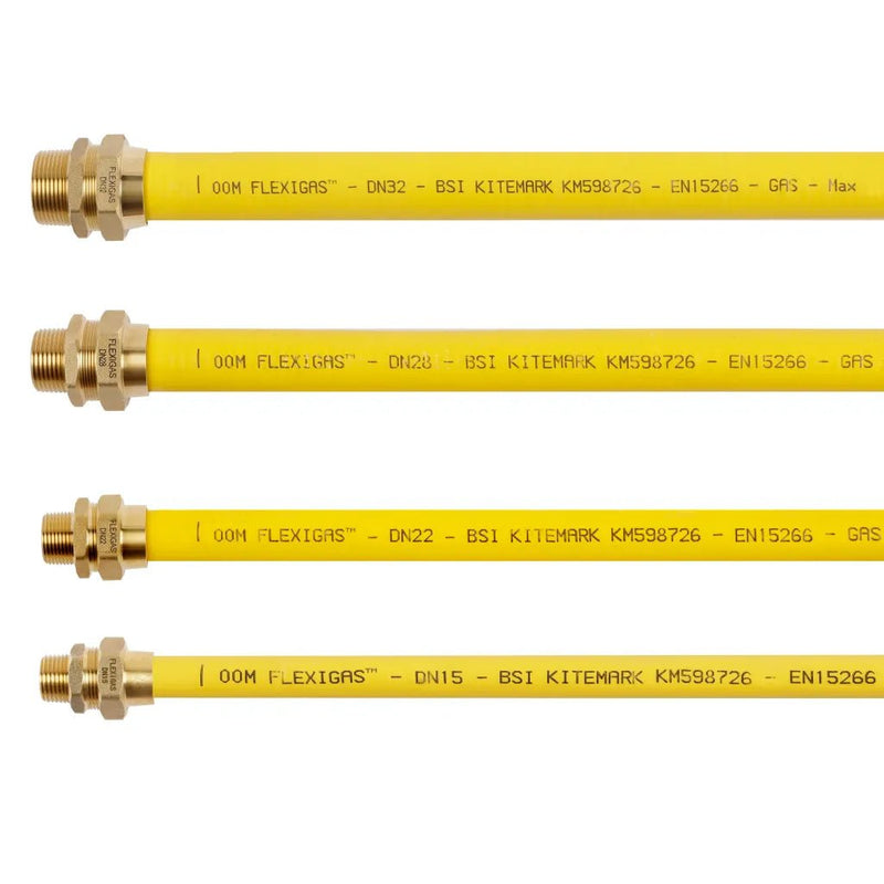 FlexiGas 50mm Double Sleeved Flexible Gas Pipe - 100m Spool - Getplumb