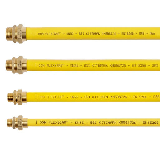 FlexiGas 50mm Double Sleeved Flexible Gas Pipe - 100m Spool - Getplumb
