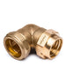 FlexiGas DN28 x 35mm Copper Elbow - Getplumb