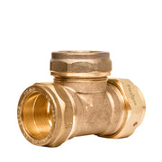 Flexigas Tee Type 3 Fg Dn40 x Fg Dn40 x Copper 22 - Getplumb
