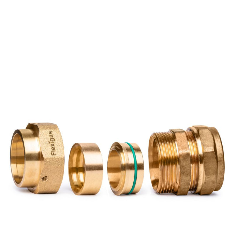 Flowflex 54mm (mouth) to Flexigas DN40 - Getplumb