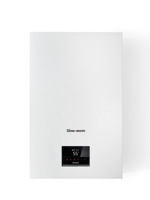 Glow - worm Compact 24kW LPG Combi Boiler Bundle with Horizontal Flue - Getplumb