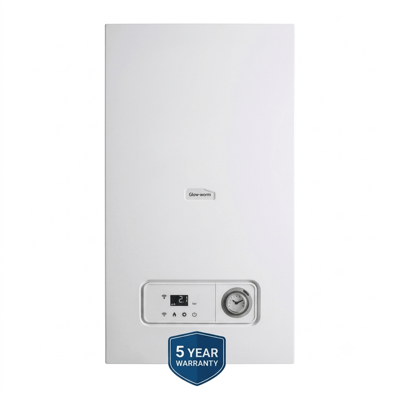 Glow-worm Easicom 3 25kW System Gas Boiler | ErP A Rated | 5 Year Warranty - Getplumb