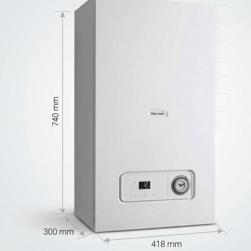 Glow-worm Easicom 3 25kW System Gas Boiler | ErP A Rated | 5 Year Warranty - Getplumb