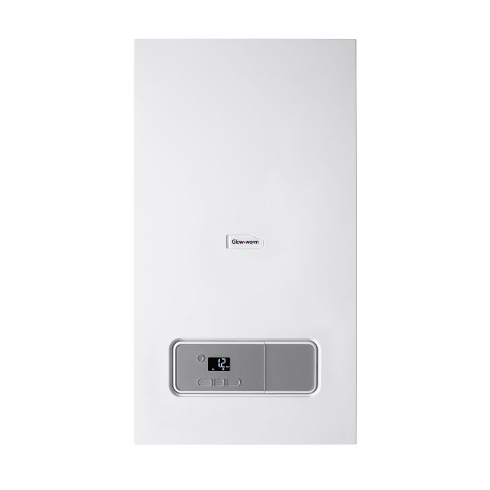 Glow - worm Energy 35kW Combi Boiler with Vertical Flue, Adaptor & Filter – High Efficiency Heating Solution - Getplumb
