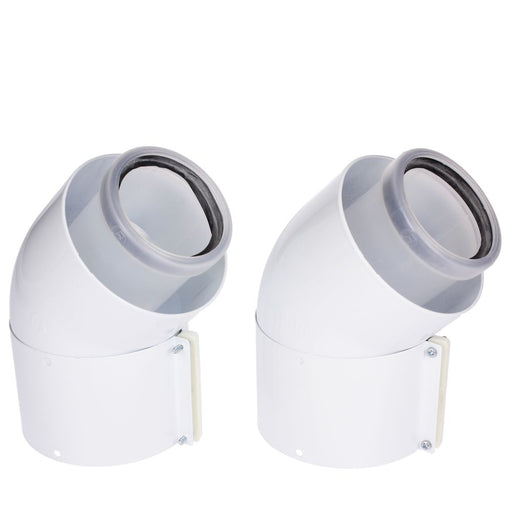Glowworm 45 Degree Elbow (Pair) - Getplumb
