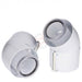 Glowworm Hor/Ver 45 Degree Bend pair - Getplumb