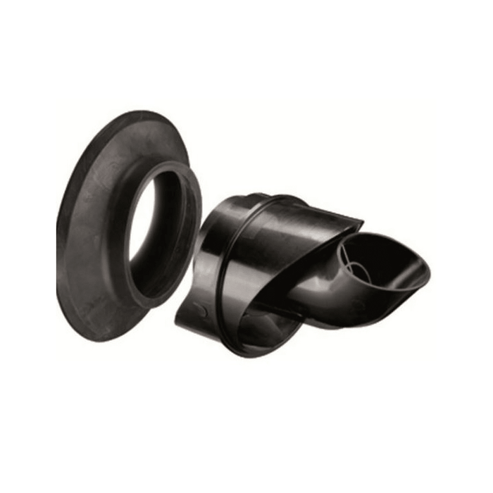Glowworm Plume Deflector kit Black - Getplumb