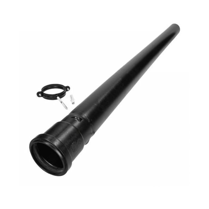 Glowworm PMK 1 metre Extension Black - Getplumb