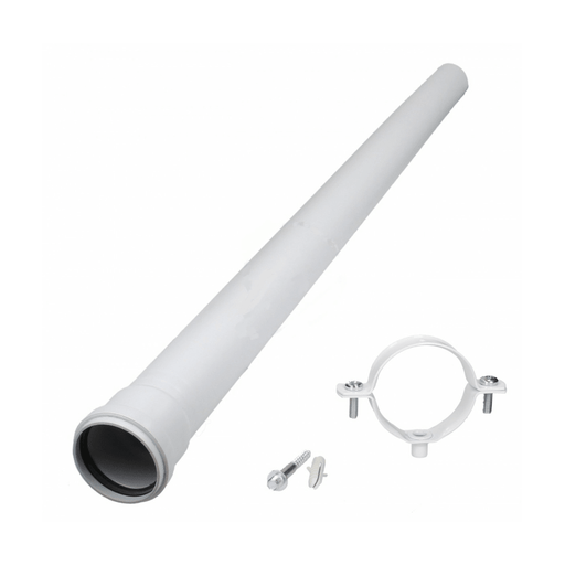 Glowworm PMK 1 metre Extension White - Getplumb