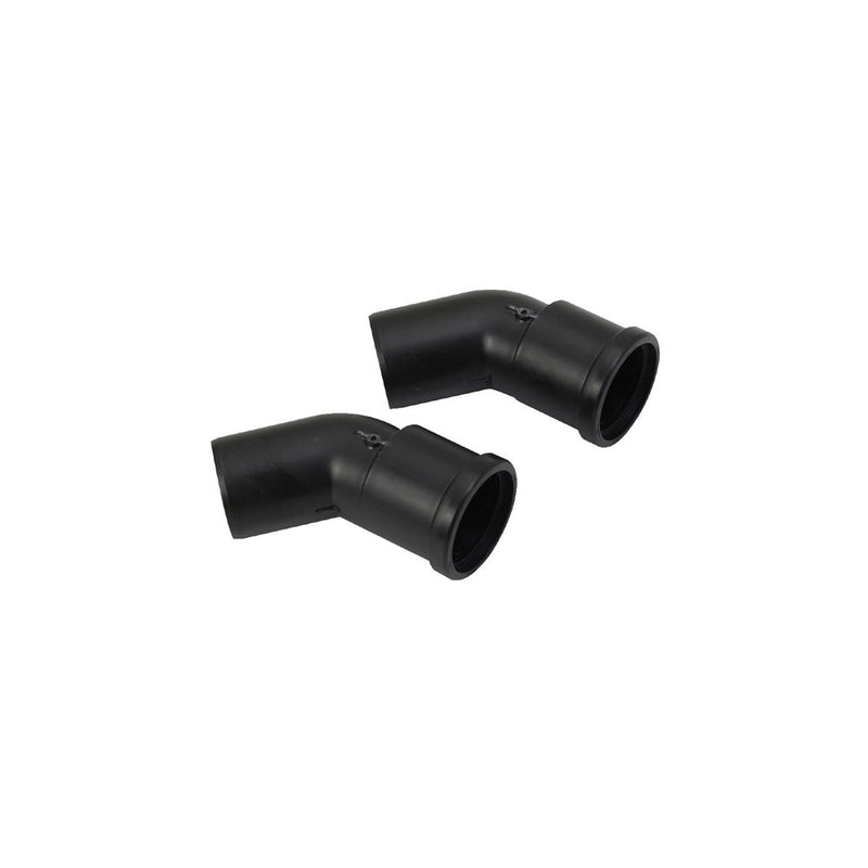Glowworm PMK 45 Degree Elbow Black - Getplumb