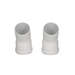 Glowworm PMK 45 Degree Elbow White - Getplumb