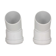 Glowworm PMK 45 Degree Elbow White - Getplumb