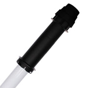 Glowworm Roof Terminal Black 80/125 PP - Getplumb