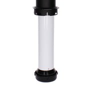 Glowworm Roof Terminal Black 80/125 PP - Getplumb